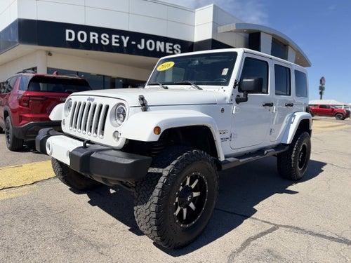 2016 Jeep Wrangler Unlimited Sahara