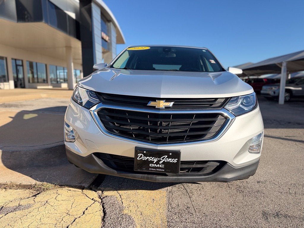 Used 2021 Chevrolet Equinox 2FL with VIN 3GNAXJEV0ML387904 for sale in El Reno, OK