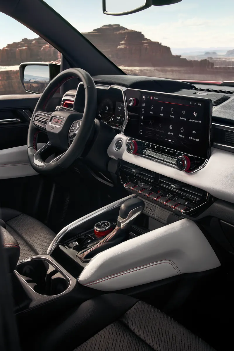 2026 GMC Canyon infotainment system at Dorsey-Jones GMC in EL RENO OK