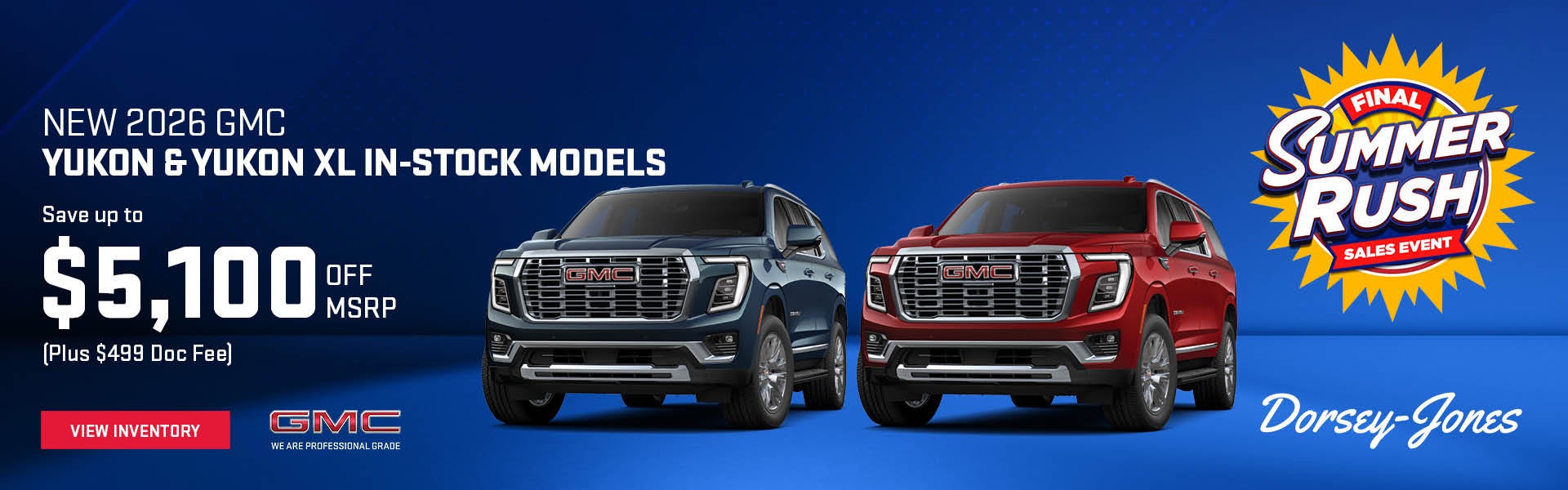 NEW 2026 GMC YUKON & YUKON XL IN-STOCK MODELS