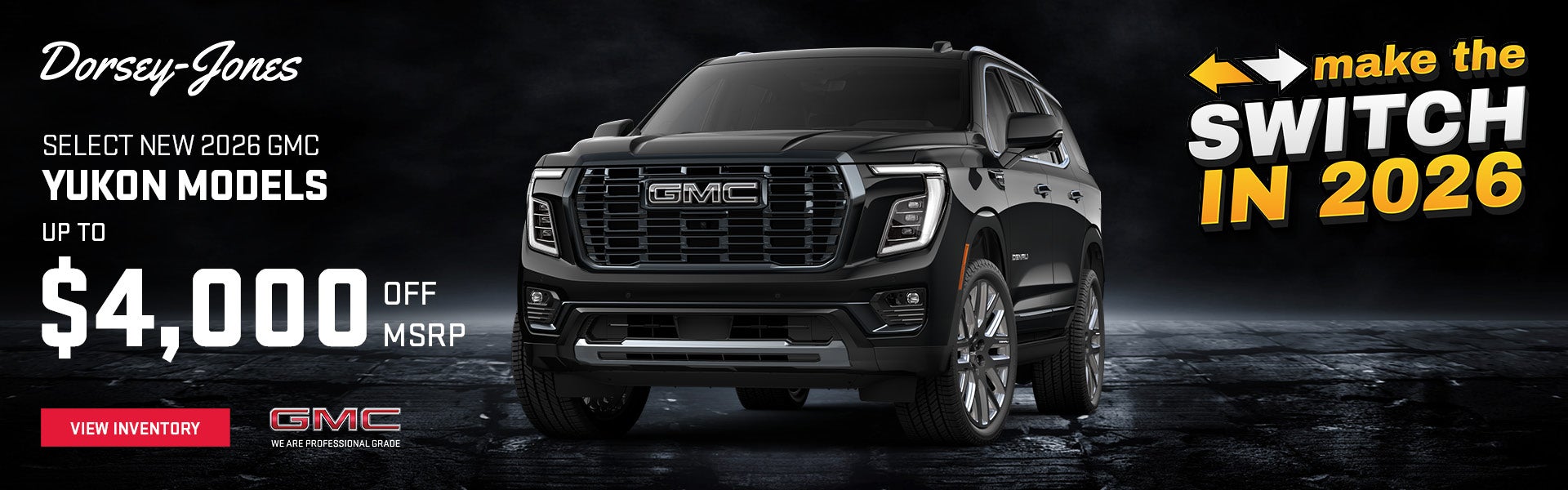 New 2026 GMC Yukon Models in Stock!