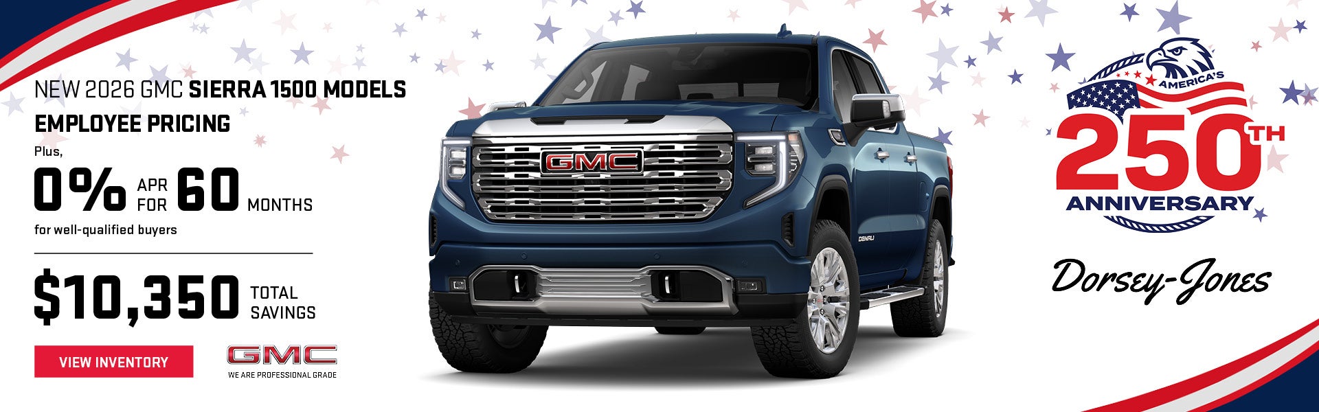 New 2026 GMC Sierra 1500 Models