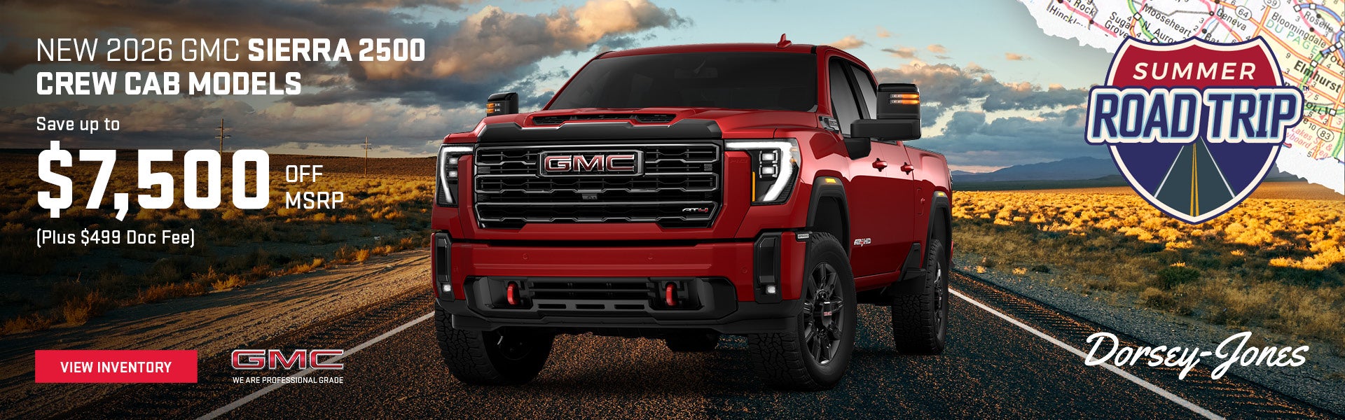 NEW 2026 GMC SIERRA 2500 CREW CAB MODELS