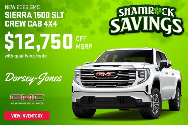 New 2026 GMC Sierra 1500 SLT Crew Cab 4X4 in El Reno, OK